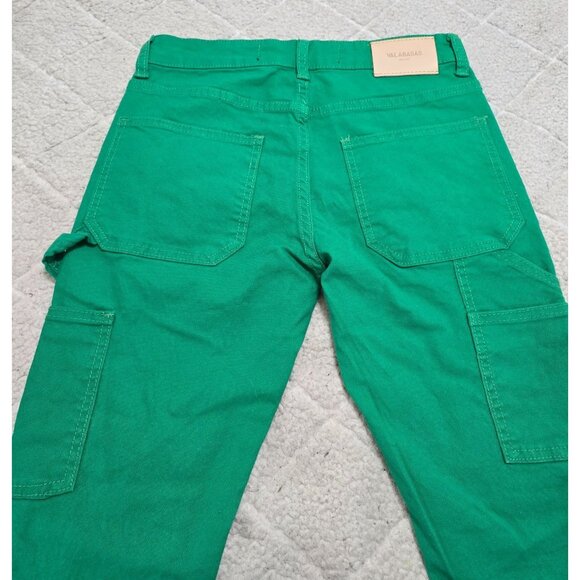 Valabasas Green‎ Slim Fit Cotton/Spandex Mens Trousers Size 30 With Button Fly & - Picture 11 of 13